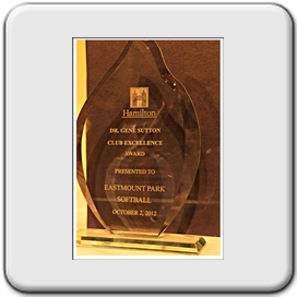 The Dr. Gene Sutton Award ForClub Excellence